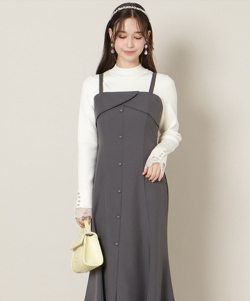 WILLSELECTION（ウィルセレクション） ワンピース フロントスリット