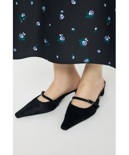 MOUSSY（マウジー） サンダル 「26年SS新作」STRAP POINTED ミュール