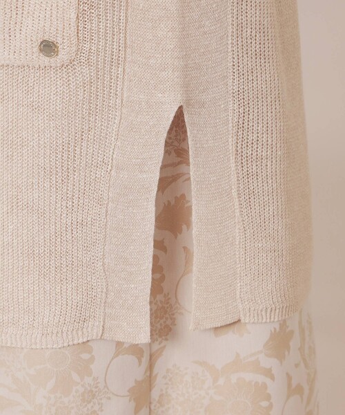 「MACKINTOSH LONDON」 カーディガン 38 ベージュ レディース_画像9