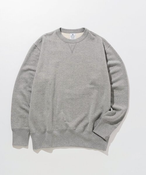 「LOOPWHEELER」 スウェットカットソー MEDIUM ライトグレー メンズ