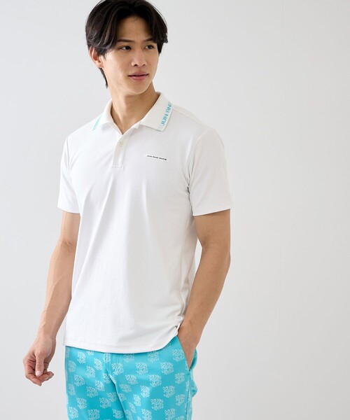 JUN&amp;ROPE  ポロシャツ　AIR FRANCE ポーチ　2点セット JUN&ROPE'（ジュンアンドロペ） ポロシャツ ベアスムース バック