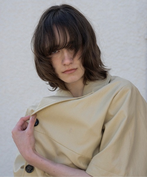 lawgy（ラウジー） コート アウター 2way sleeve embroidery jacket