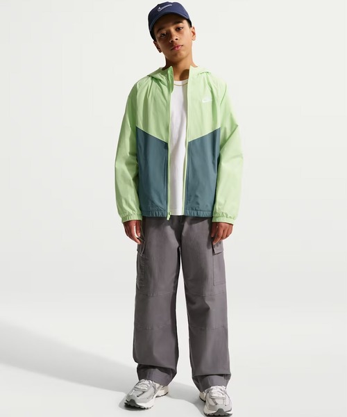 コート アウター NIKE/ナイキ ジャケット ウィンドランナー キッズ K NSW RPL WR HD JKT IF2821-360の画像