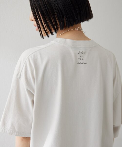 Whim Gazette（ウィム ガゼット） tシャツ 「KATHARINE HAMNETT」別注