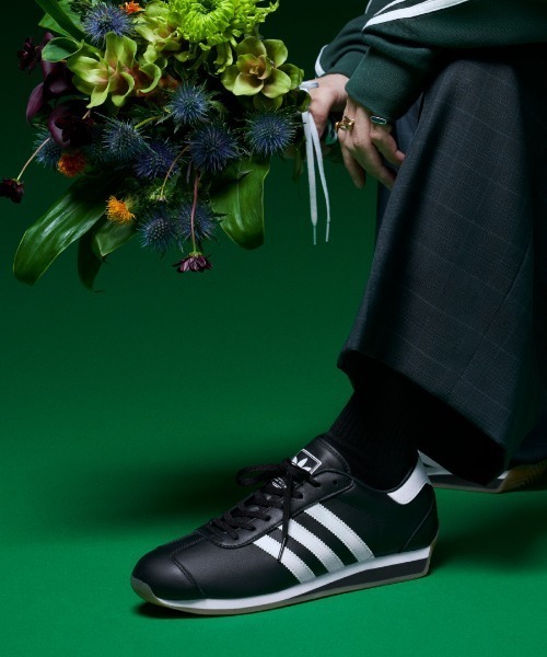 adidas（アディダス） ローカットスニーカー 27.0cm ブラック メンズ 