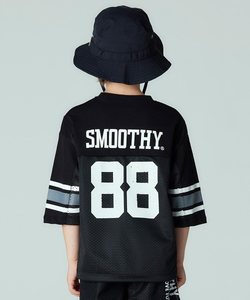 「Smoothy」 「KIDS」半袖Tシャツ MEDIUM ブラック キッズ_画像6