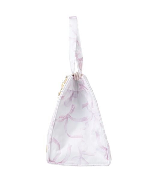 Maison de FLEUR（メゾンドフルール） トートバッグ リボン柄保冷