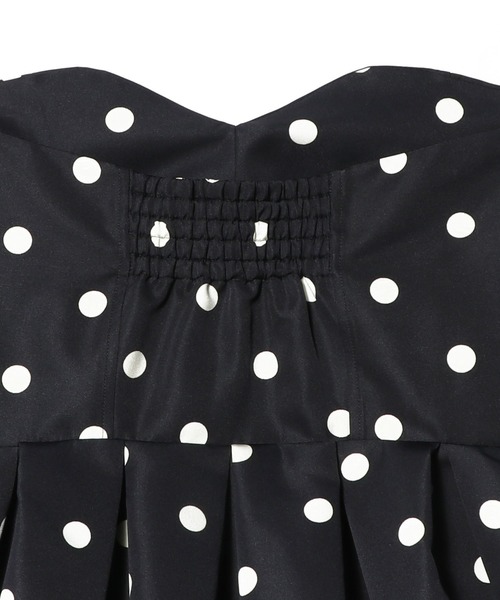 ブラウス シャツ UNUS / Dot Bare Blouse レディースの画像