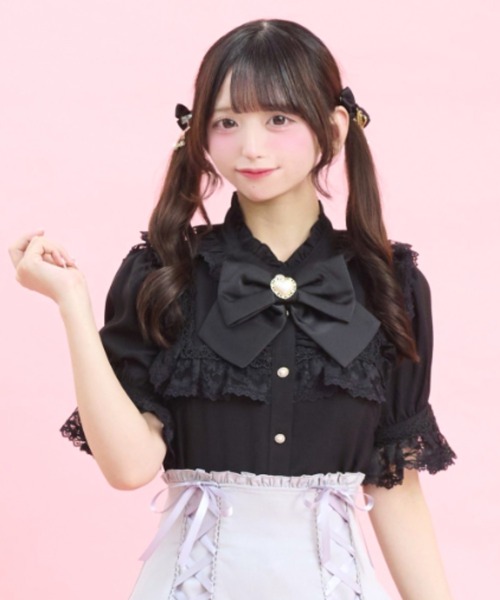 Secret Honey（シークレットハニー） ブラウス シャツ スクエアヨーク