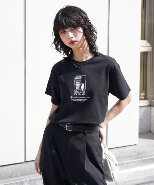 tシャツ 半袖 アソートグラフィックミックスデザインTシャツ