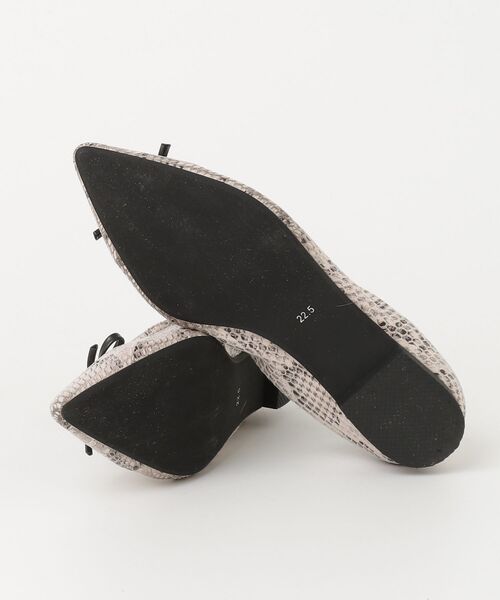 「coca(ANDEX shoes product)」 フラットパンプス 22.5cm ピンク レディース_画像3
