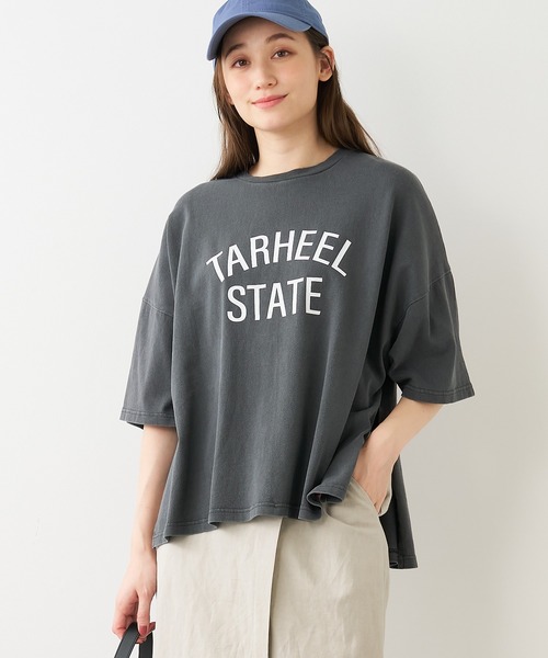 「MICA&DEAL」 半袖Tシャツ FREE ベージュ レディース_画像3