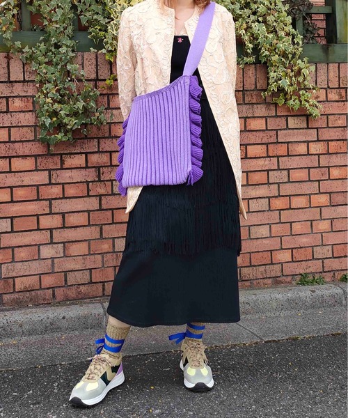 「Casselini」 ショルダーバッグ FREE アイボリー レディース_画像3