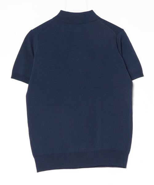 「B:MING by BEAMS」 半袖ニット X-LARGE ネイビー メンズ_画像2