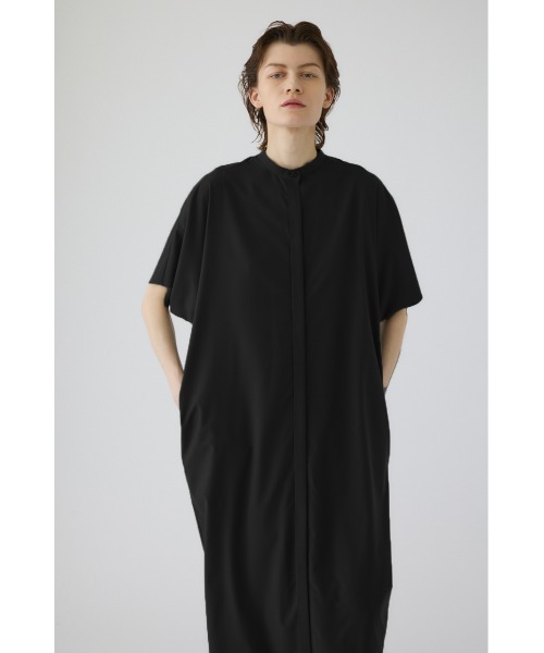 RIM.ARK Half sleeve cocoon OP ブラック RIM.ARK ワンピース 夏 Half sleeve cocoon OP(ハーフスリーブ