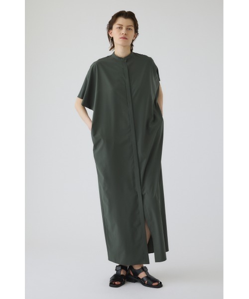 ワンピース Half sleeve cocoon OP/size38/BLACK RIM.ARK ワンピース 夏 Half sleeve cocoon OP(ハーフスリーブ