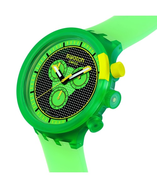 SWATCH スウォッチ タンタン 腕時計2004年限定品 ウォッチ　動作確認済 Swatch（スウォッチ） 腕時計 レディース GLOWINGLY GREEN レディース