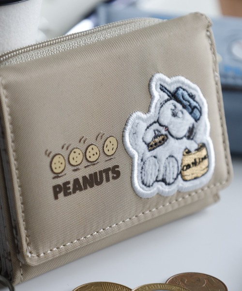 SNOOPY（スヌーピー） 財布 三つ折り財布 小銭入れ レディース
