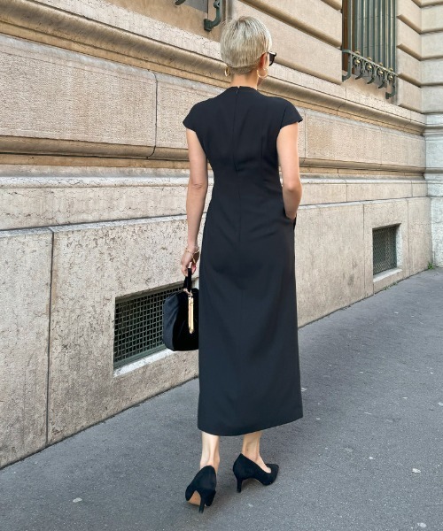 JENNE」 半袖ワンピース LARGE ブラック レディース : ZOZOTOWN Yahoo