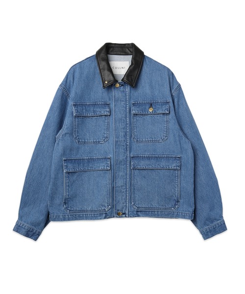 CULLNI（クルニ） デニムジャケット gジャン Heavy Bleach Wash