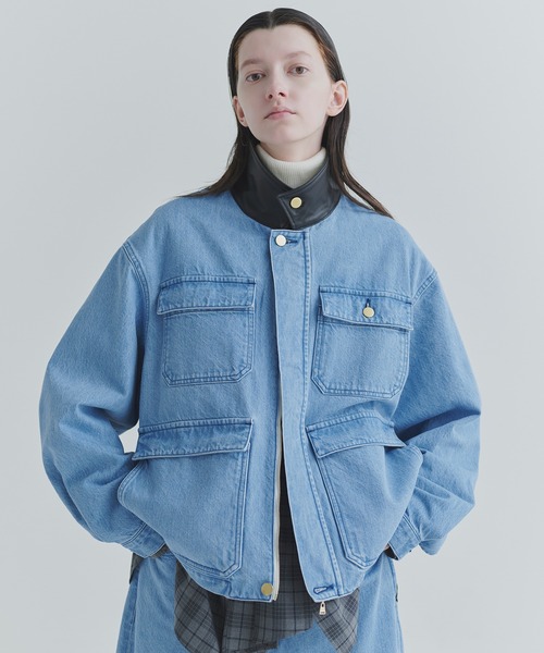 CULLNI（クルニ） デニムジャケット gジャン Heavy Bleach Wash