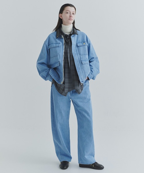 CULLNI（クルニ） デニムジャケット gジャン Heavy Bleach Wash