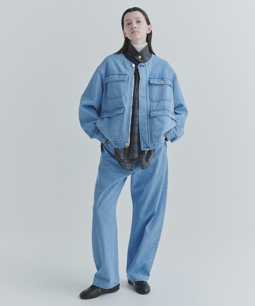 CULLNI（クルニ） デニムジャケット gジャン Heavy Bleach Wash