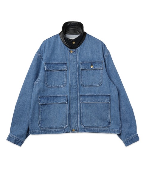 CULLNI（クルニ） デニムジャケット gジャン Heavy Bleach Wash
