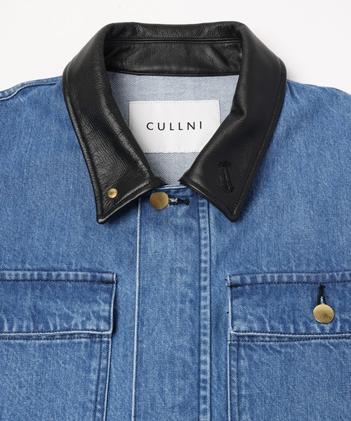 CULLNI（クルニ） デニムジャケット gジャン Heavy Bleach Wash