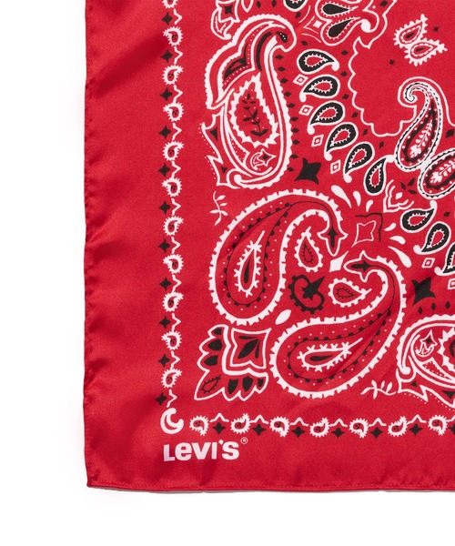 【未使用品】LEVIS リーバイス バンダナ6枚セット Levi's（リーバイス） スカーフ バンダナ サテンバンダナ レディース