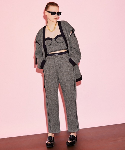 MAISON SPECIAL（メゾンスペシャル） ノーカラージャケット FREE