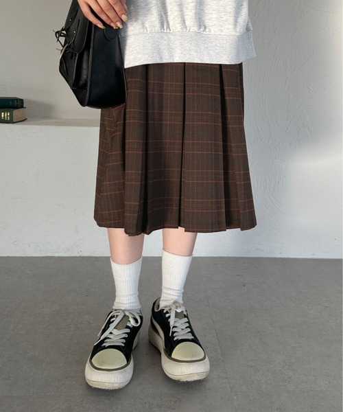 「kutir」 スカート MEDIUM レッド レディース_画像6