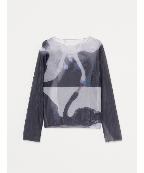 sahara（サハラ） tシャツ Sheer Top ”Hilma af Klint レディース