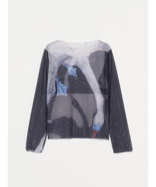 sahara（サハラ） tシャツ Sheer Top ”Hilma af Klint レディース