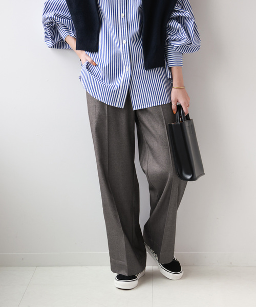 「JOURNAL STANDARD relume」 パンツ 36 ベージュ レディース_画像3