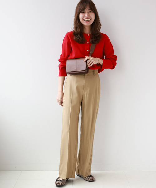 「JOURNAL STANDARD relume」 パンツ 36 ベージュ レディース_画像4