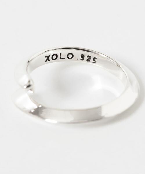 XOLO リング 19号 XOLO - XOLO JEWELRY リング / Square 3D Ring with