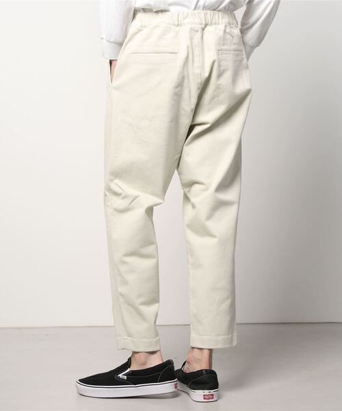 「Steven Alan」 チノパンツ X-LARGE オフホワイト メンズ_画像3