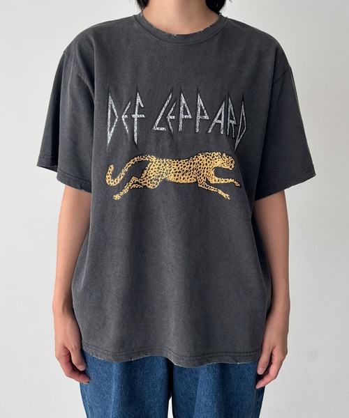 CANAL JEAN（キャナルジーン） tシャツ 半袖 Lakey Park レオパードT