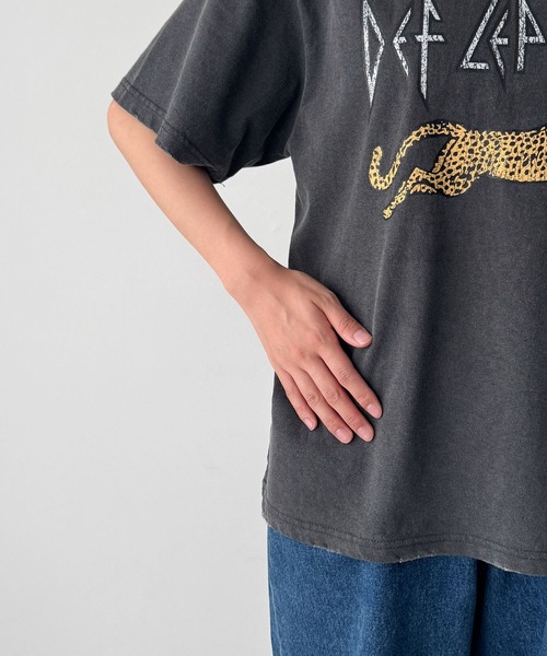 CANAL JEAN（キャナルジーン） tシャツ 半袖 Lakey Park レオパードT