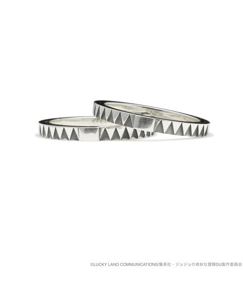 ジョジョの奇妙な冒険 空条承太郎 ダブルベルト シルバー925 サイズ13号 指輪 リング ジョジョの奇妙な冒険 空条承太郎 ダブルベルト S