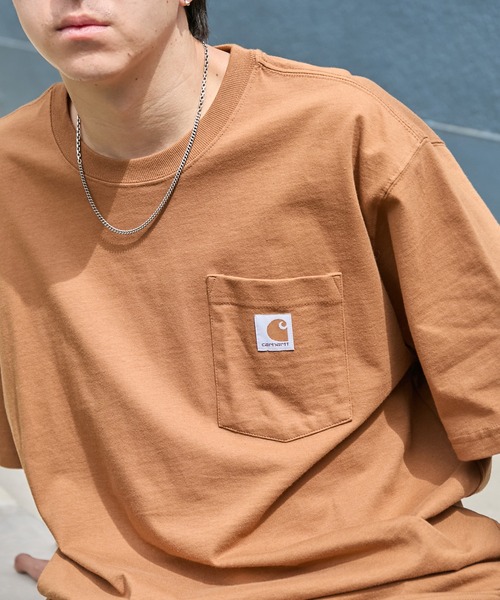 Carhartt（カーハート） tシャツ Workwear ビッグシルエット 胸