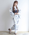 浴衣 1人で簡単着付け 浴衣 レディース 6点...の詳細画像4