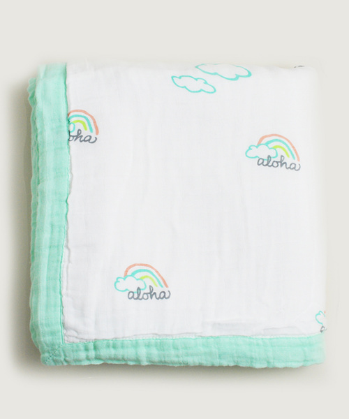 おくるみ 「Coco Moon / ココムーン」ベビーブランケット Quilt(キルト)の画像