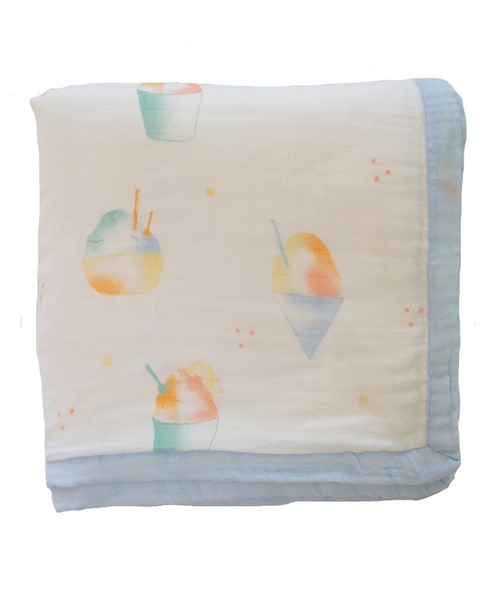 おくるみ 「Coco Moon / ココムーン」ベビーブランケット Quilt(キルト)の画像
