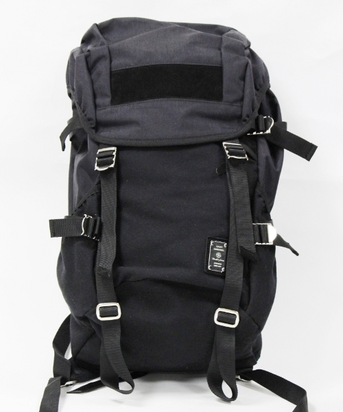 MASTER-PIECE×JOURNAL STANDARD リュック　ブラック JOURNAL STANDARD デイバック リュック MSPC×JS Fade Tweed Back