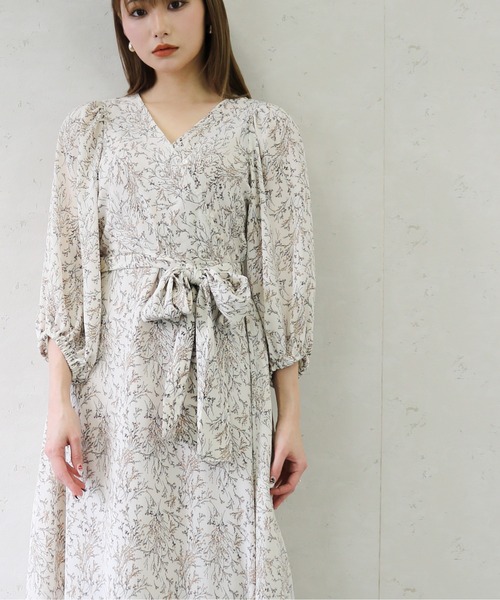 Per sist ence（パーシエンス） ワンピース カシュクールボタン