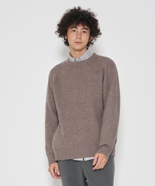 J.PRESS YORK STREET セーター ニット 「UNISEX」畦クループルオーバー