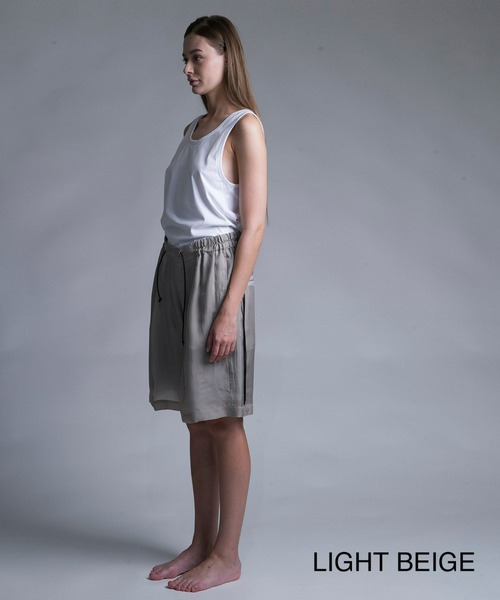 my beautiful landlet パンツ 「my landlet」DYED CUPRO TAFFETA