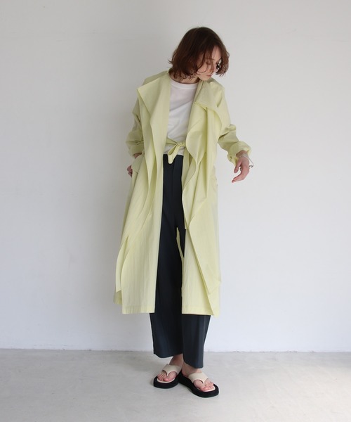 コート アウター vintage typewriter design coat(ヴィンテージタイプライターデザインコート) レディース